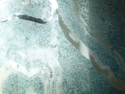 Agate February Serigraph Glass.