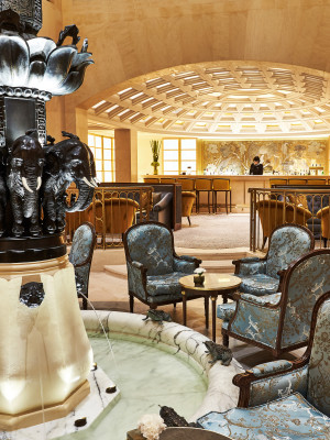 The Elephant Fountain at Kempinski Adlon Hotel Berlin.
